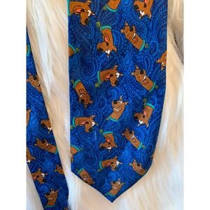 Cartoon Network Hanna Barbera Scooby Doo Vintage Novelty Tie